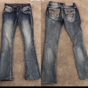 Rock Revivals Boot CutJeans